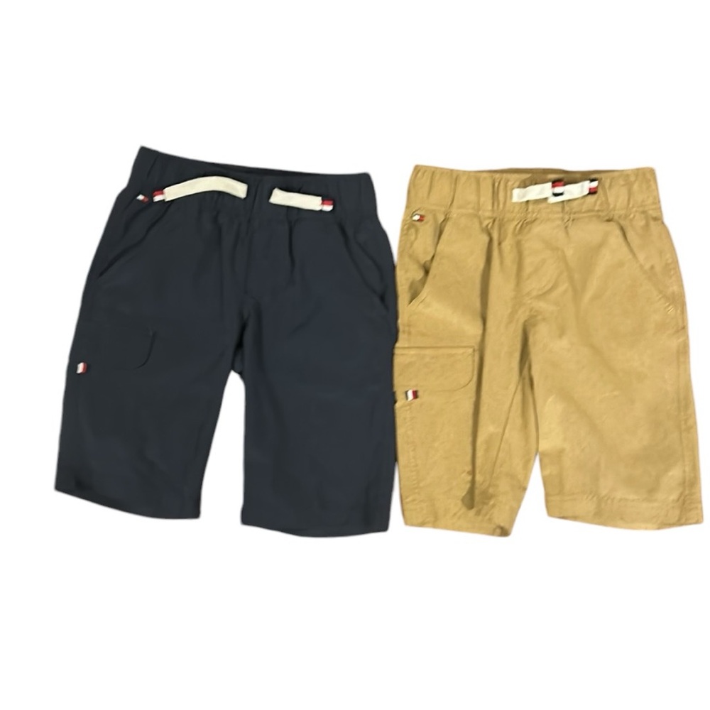 Tommy Hilfiger khaki and navy short bundle, size S (8-10)